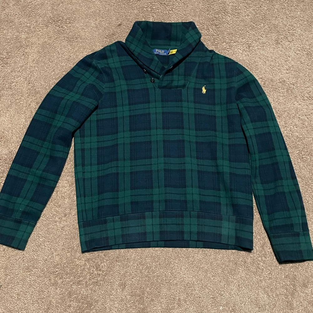 vintage polo flannel